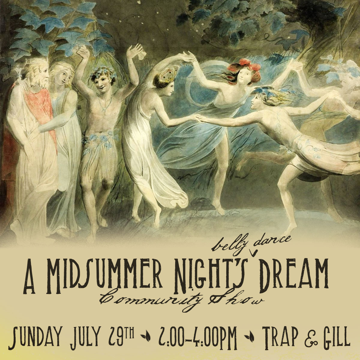 midsummer nights dream square - Beautiful Unusual: Bohemian Belly Dance